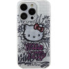 Hello Kitty IML Kitty On Bricks Graffiti case for iPhone 15 Pro Max - white - (Hel000039-0)