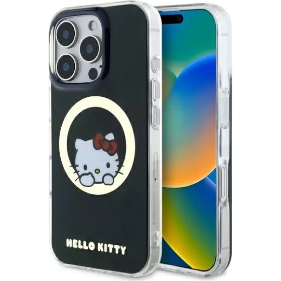 Hello Kitty IML Sweet Kitty Magsafe iPhone 16 Pro Case - Black - (Hel000139-0)
