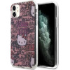 Hello Kitty IML Tags Graffiti case for iPhone 11 / Xr - pink - (Hel000004-0)