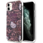 Hello Kitty IML Tags Graffiti case for iPhone 11 / Xr - pink - (Hel000004-0)