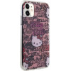 Hello Kitty IML Tags Graffiti case for iPhone 11 / Xr - pink - (Hel000004-0)