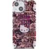 Hello Kitty IML Tags Graffiti case for iPhone 15 - pink - (Hel000012-0)