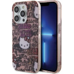 Hello Kitty IML Tags Graffiti case for iPhone 15 Pro - pink - (Hel000013-0)