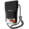 Hello Kitty Leather Hiding Kitty Cord bag - black - (Hel000093-0)