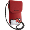 Hello Kitty Leather Hiding Kitty Cord bag - red - (Hel000094-0)