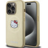 Hello Kitty Leather Kitty Head MagSafe case for iPhone 14 Pro - gold - (Hel000044-0)