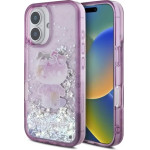 Hello Kitty Liquid Glitter 50TH Anniversary Party iPhone 16 Case - Purple - (Hel000154-0)