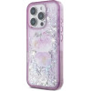 Hello Kitty Liquid Glitter 50TH Anniversary Party iPhone 16 Pro Case - Purple - (Hel000155-0)