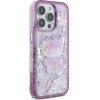 Hello Kitty Liquid Glitter 50TH Anniversary Party iPhone 16 Pro Max Case - Purple - (Hel000156-0)