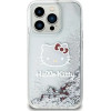 Hello Kitty Liquid Glitter Charms Kitty Head Case for iPhone 11 / Xr - Silver - (Hel000006-0)