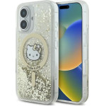 Hello Kitty Liquid Glitter Fever MagSafe iPhone 16 Case - Gold - (Hel000146-0)