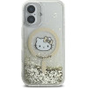 Hello Kitty Liquid Glitter Fever MagSafe iPhone 16 Case - Gold - (Hel000146-0)