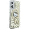 Hello Kitty Liquid Glitter Fever MagSafe iPhone 16 Case - Gold - (Hel000146-0)