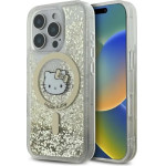 Hello Kitty Liquid Glitter Fever MagSafe iPhone 16 Pro Case - Gold - (Hel000147-0)