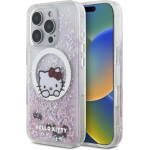 Hello Kitty Liquid Glitter Sweet Kitty Bows MagSafe iPhone 16 Pro Case - White - (Hel000149-0)