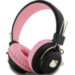 Hello Kitty Metal Logo Bluetooth on-ear headphones - pink - (Hel000120-0)