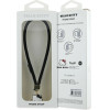 Hello Kitty Nylon Cord Kitty Head Phone Charm - Black - (Hel000172-0)