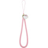 Hello Kitty Nylon Cord Kitty Head Phone Charm - Pink - (Hel000173-0)