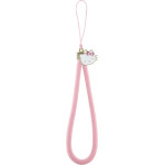 Hello Kitty Nylon Cord Kitty Head Phone Charm - Pink - (Hel000173-0)