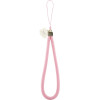 Hello Kitty Nylon Cord Kitty Head Phone Charm - Pink - (Hel000173-0)