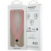 Hello Kitty Nylon Cord Kitty Head Phone Charm - Pink - (Hel000173-0)
