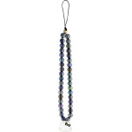 Hello Kitty Pearls Kitty Head Phone Charm - Black - (Hel000168-0)
