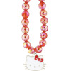 Hello Kitty Pearls Kitty Head Phone Charm - Red - (Hel000169-0)
