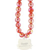 Hello Kitty Pearls Kitty Head Phone Charm - Red - (Hel000169-0)