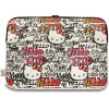 Hello Kitty PU Metal Logo case for a 14 laptop - beige - (Hel000127-0)