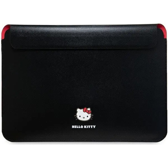 Hello Kitty PU Metal Logo case for a 14 laptop - black - (Hel000129-0)