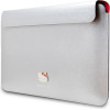 Hello Kitty PU Metal Logo case for a 14 laptop - silver - (Hel000128-0)