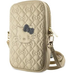 Hello Kitty Quilted Bows Strap bag - gold - (Hel000110-0)