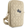 Hello Kitty Quilted Bows Strap bag - gold - (Hel000110-0)