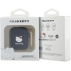 Hello Kitty Silicone 3D Kitty Head case for AirPods 1/2 - black - (Hel000061-0)