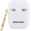 Hello Kitty Silicone 3D Kitty Head case for AirPods 1/2 - white - (Hel000073-0)