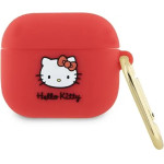 Hello Kitty Silicone 3D Kitty Head case for AirPods 3 - fuchsia - (Hel000072-0)