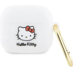 Hello Kitty Silicone 3D Kitty Head case for AirPods 3 - white - (Hel000076-0)
