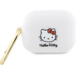 Hello Kitty Silicone 3D Kitty Head case for AirPods Pro 2 (2022/2023) - white - (Hel000075-0)