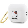 Hello Kitty Silicone 3D Kitty Head case for AirPods Pro 2 (2022/2023) - white - (Hel000075-0)
