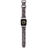 Hello Kitty Silicone Bows & Stripes Strap for Apple Watch 38/40/41mm - Black - (Hel000050-0)