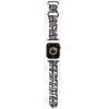 Hello Kitty Silicone Heads & Stripes Strap for Apple Watch 38/40/41mm - Black - (Hel000051-0)