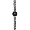 Hello Kitty Silicone Heads & Stripes universal 20mm - black - (Hel000106-0)