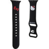 Hello Kitty Silicone Kitty Head strap for Apple Watch 38/40/41mm - black - (Hel000052-0)