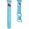 Hello Kitty Silicone Kitty Head strap for Apple Watch 38/40/41mm - blue - (Hel000053-0)