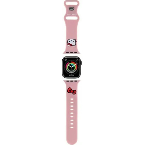 Hello Kitty Silicone Kitty Head strap for Apple Watch 38/40/41mm - pink - (Hel000054-0)