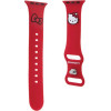 Hello Kitty Silicone Kitty Head strap for Apple Watch 38/40/41mm - red - (Hel000055-0)