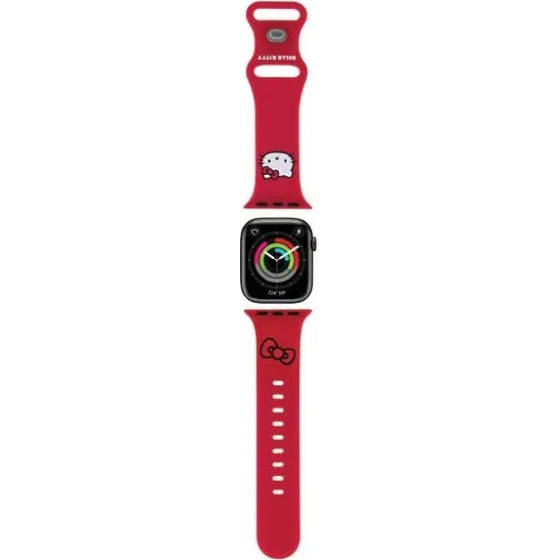 Hello Kitty Silicone Kitty Head strap for Apple Watch 38/40/41mm - red - (Hel000055-0)