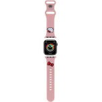 Hello Kitty Silicone Kitty Head Strap for Apple Watch 42/44/45/49mm - Pink - (Hel000059-0)