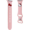 Hello Kitty Silicone Kitty Head Strap for Apple Watch 42/44/45/49mm - Pink - (Hel000059-0)