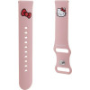 Hello Kitty Silicone Kitty Head strap universal 22mm - pink - (Hel000101-0)